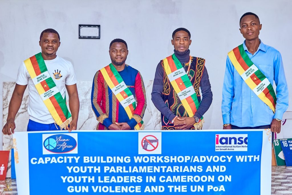 Family Picture of Youth Parliamentarians at Xhuma Africa